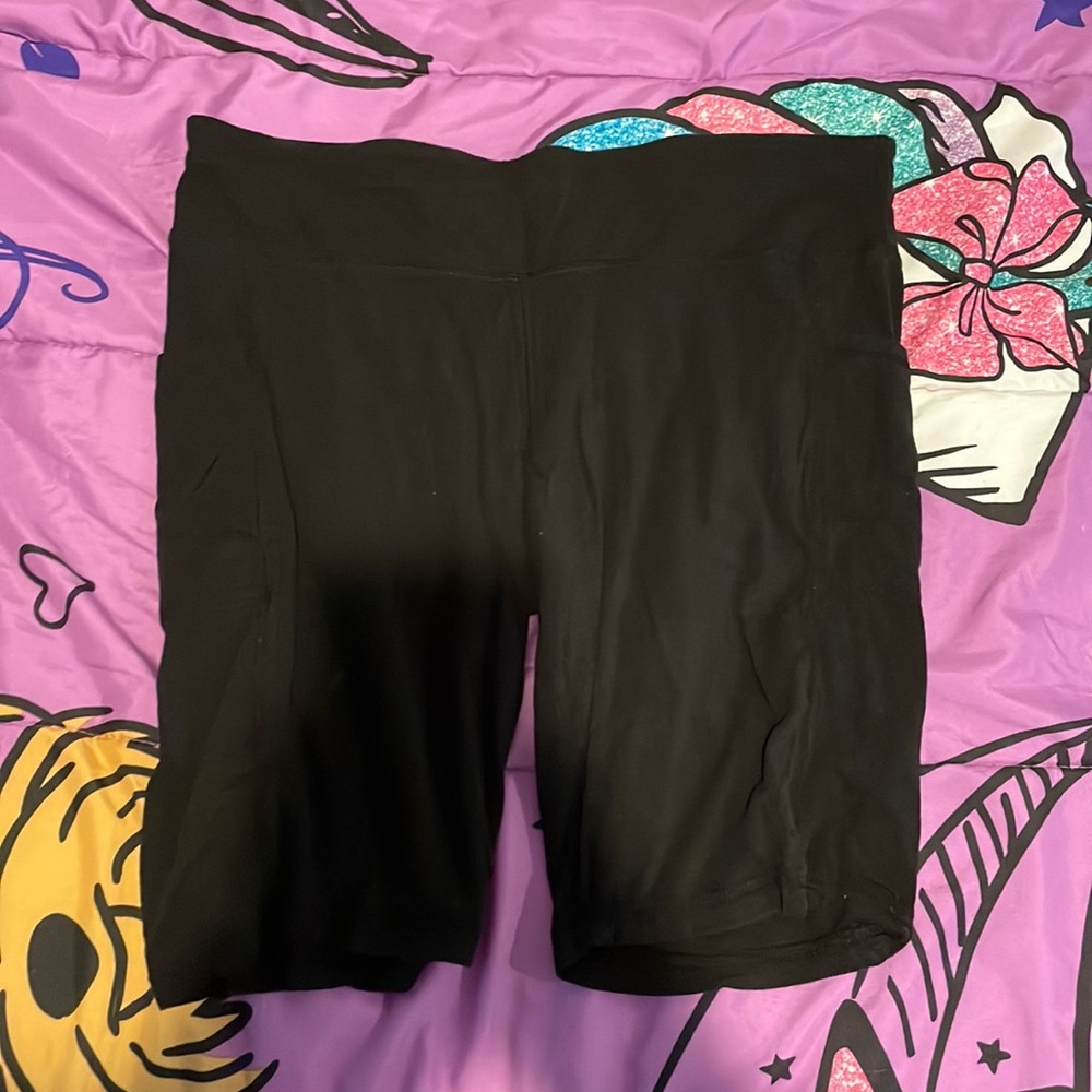 Game time biker shorts with pockets